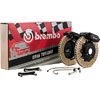 Brembo GT 328mm 4-Piston Rear Big Brake Kit (2-Piece Slotted Rotors) - EVO 8/9