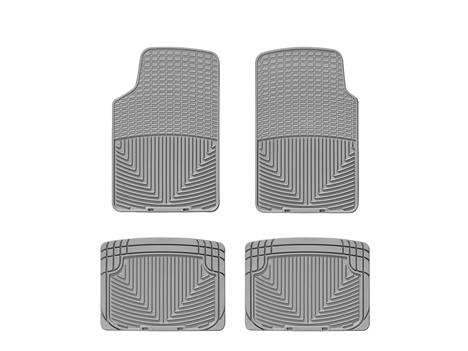 WeatherTech Grey All Weather Floor Mats - EVO 8/9