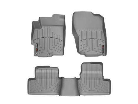 WeatherTech Grey FloorLiner Digital Fit Floor Mats - EVO X