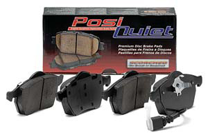 Centric Posi Quiet Front Ceramic Brake Pads - Lancer Ralliart 2009+