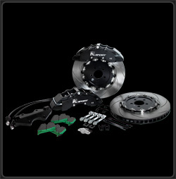 KSport Mitsubishi EVO X 2008-2013 Rear 15" / 380mm ProComp 6 Piston Big Brake Kit