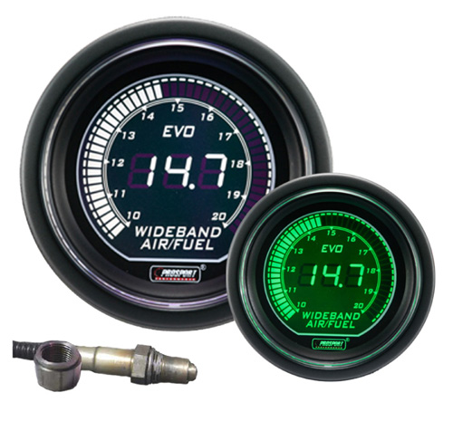 ProSport EVO Series 52mm Wideband AFR Kit Green/White