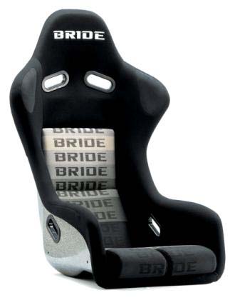 Bride Cusco Zeta III+C FRP - Silver/Black Suede Seat :: GReddy 