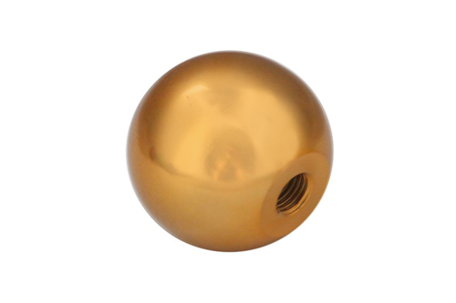 Torque Solution Gold Billet Shift Knob 10x1.25