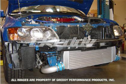 GReddy LS Spec Intercooler Stock Turbo 24 Core 280x600x76mm - Evo 8/9