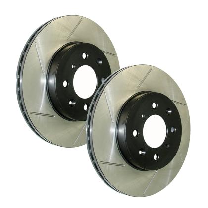 StopTech Slotted Rear Brake Rotors - Lancer DE, SE, ES