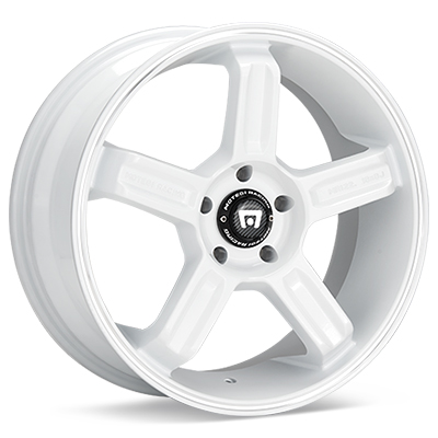 Motegi MR122 White w/ Machined Lip set of 4 wheels - Evo 8/9