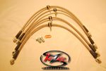 Kozmic Motorsports K27 Stainless Steel Brake Line Kit  - Evo X