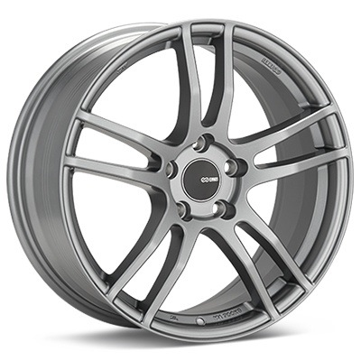 Enkei TX5 Platinum Grey Rims (Set of 4) - Evo 8