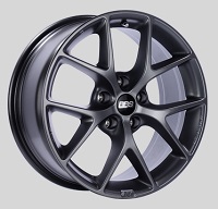 BBS SR 18x8 5x114.3 ET40 Satin Grey Wheels -82mm PFS/Clip Required