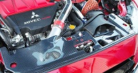 VARIS 09' Ver. Cooling Air Shroud, Carbon for Mitsubishi EVO X 2009 Version