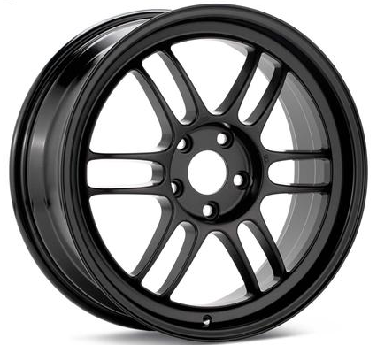 Enkei RPF1 18x8.5 5x114.3 30mm Offset 73mm Bore Matte Black Wheel Evo 8 & 9 / 350Z / G35