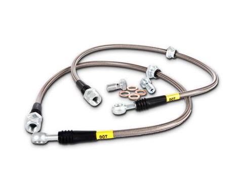 StopTech 08-10 Mitsubishi Lancer Stainless Steel Front Brake Lines