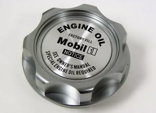 Billet Mobil 1 Engine Oil Cap - EVO 8/9/X